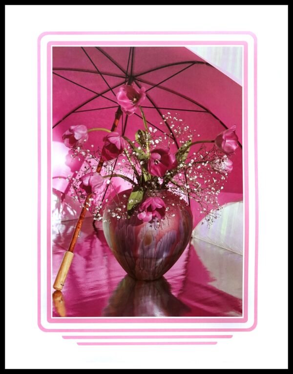 AK UU7080 Umbrella/Flowers